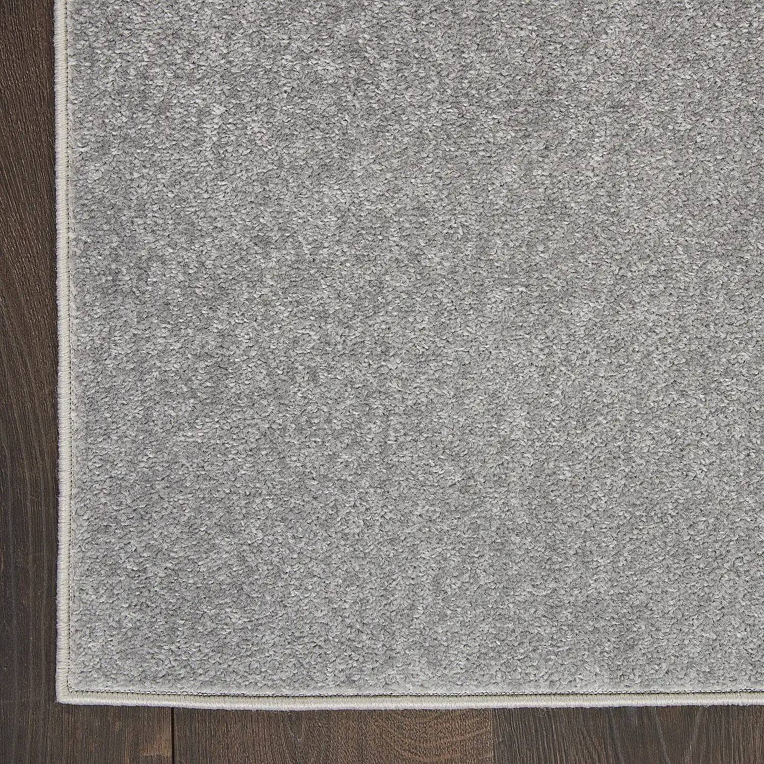 Essentials Indoor/Outdoor Silver Grey 5' x 8' Area Rug, (5x8)