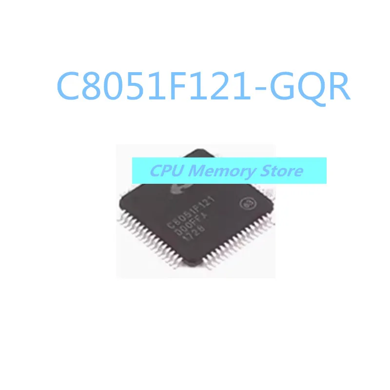 C8051F121-GQR 8051 C8051F121 TQFP64 SMT 128K flash 8-bit microcontroller chip IC brand new original One for sale