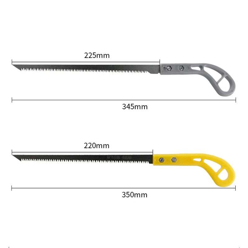 Mini sierra de mano para jardín SK5, sierra de carpintería de acero con mango, sierra de jardín de corte rápido, herramientas manuales portátiles DIY para Panel de pared