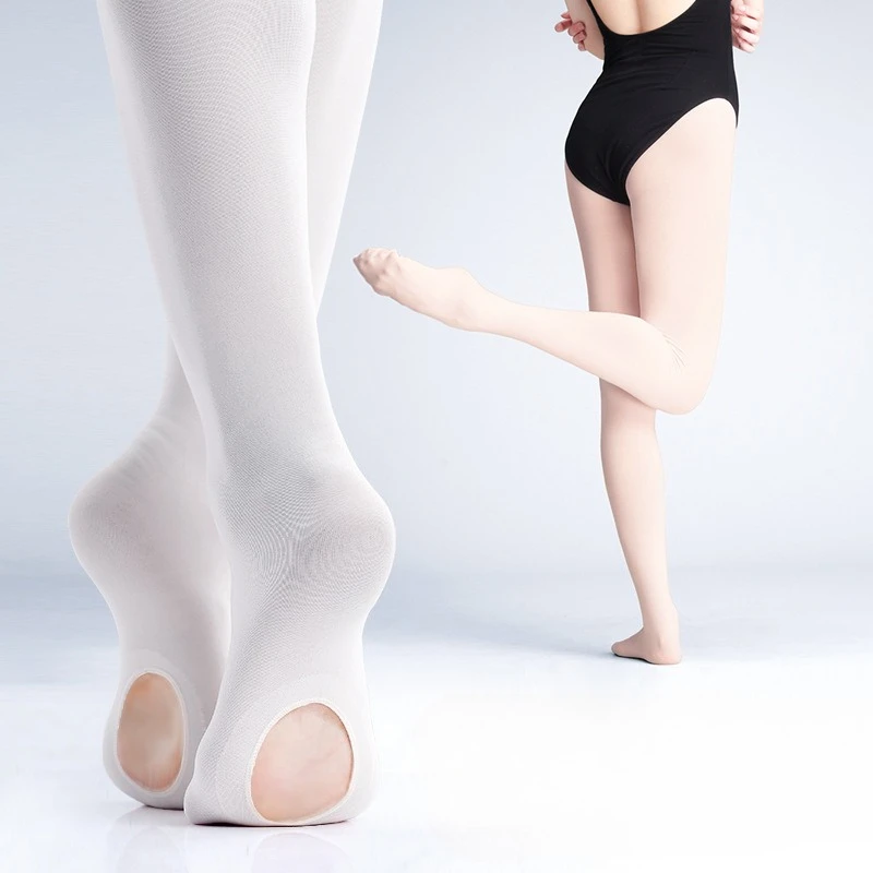 THEEPER Tanzstrümpfe, weiche, hautfreundliche Tanzstrumpfhosen für Ballett, hochwertige wandelbare Ballettstrumpfhosen für Ballerinas