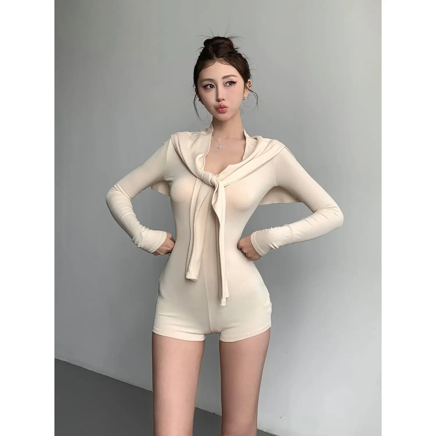 Body da donna sexy da donna in rete trasparente trasparente in pizzo aderente aderente aderente da palcoscenico clubwear da sera cut-out senza maniche