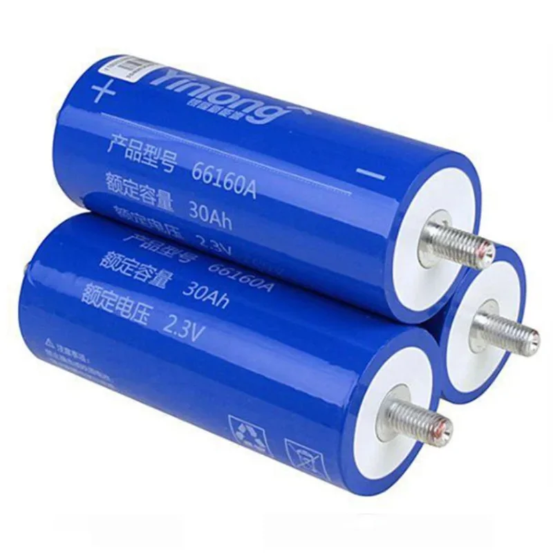 Cylindrical 66160H Ultra Long Life 2.3V 40AH LTO lithium titanate battery