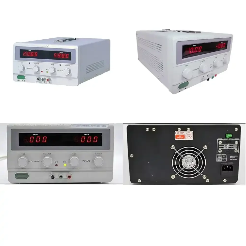 

90W Linear Adjustable DC Stabilized Power Supply (GPS-3030D), 30V/3A with Digital Display