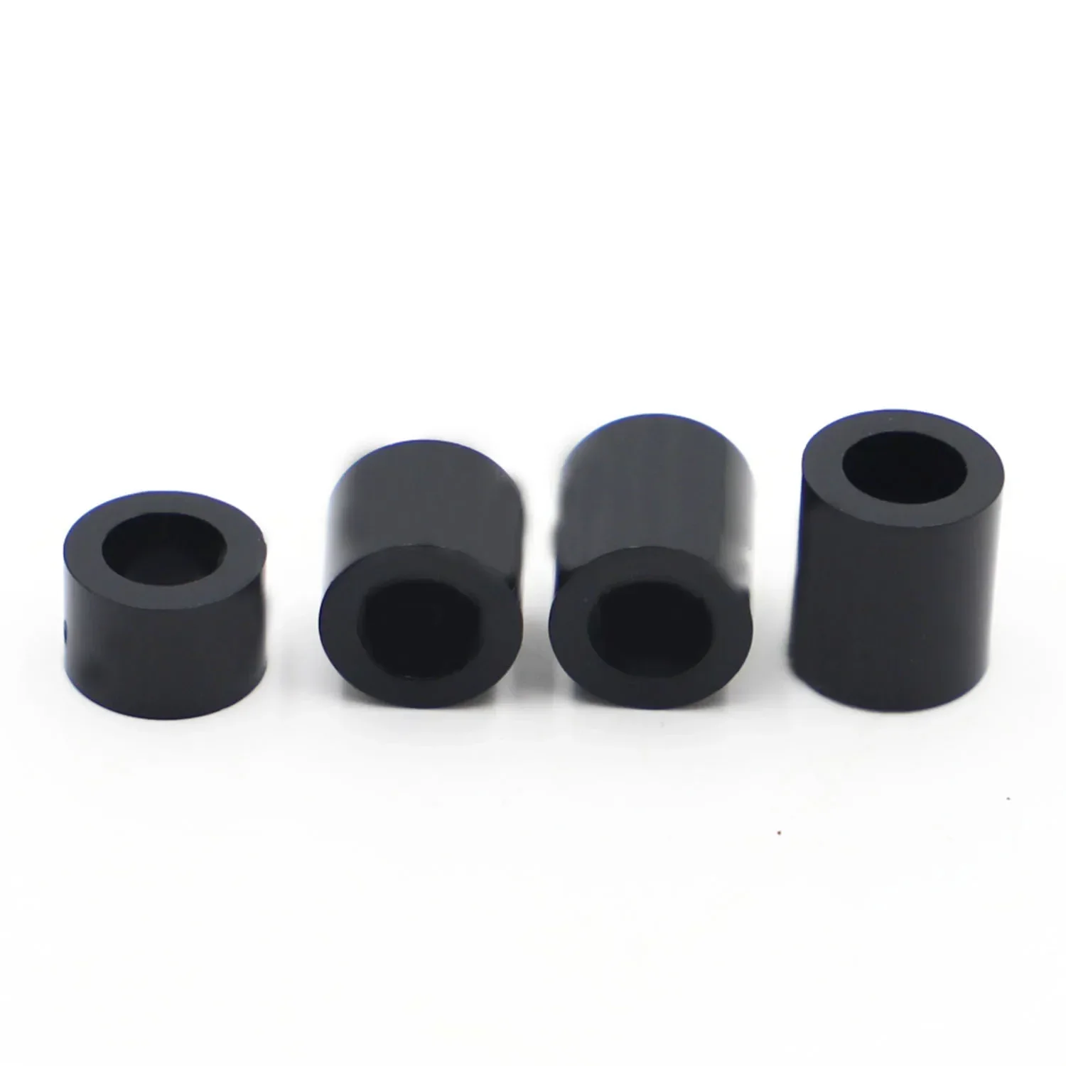 10-50pcs M3 M4 M5 M6 M8 M10 Black ABS Non-Threaded Hollowed Nylon Spacer Round Hollow Standoff Washer PCB Board Screw - Image 3