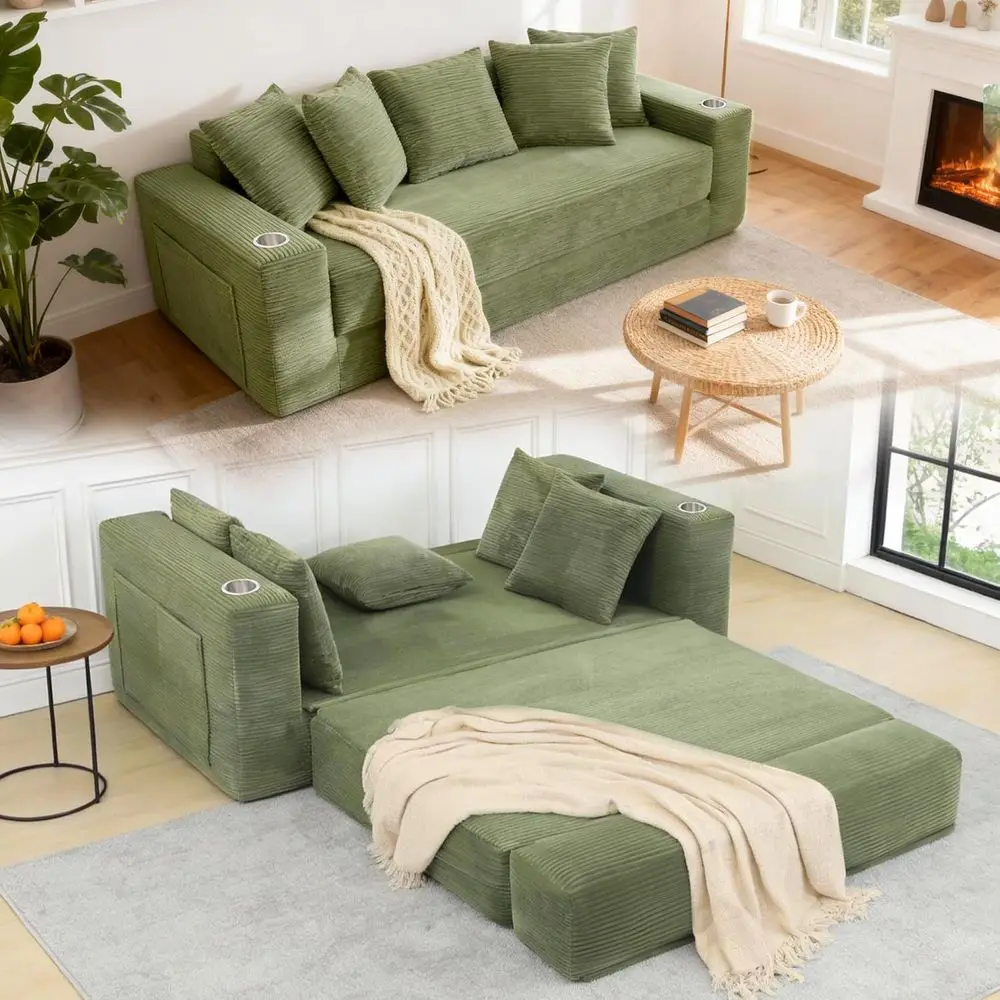 76 Convertible Sofa…