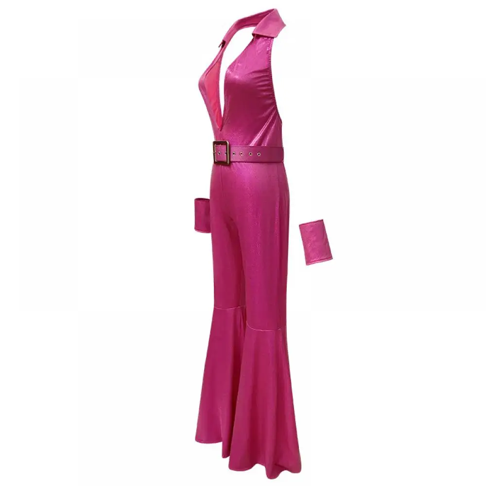 Body Hippie Années 70 Sexy avec Ceinture – photo 10