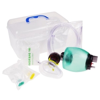 Hot sale Portable PVC material respirator adult child breathing machine breathing airbag mask artificial resuscitation device