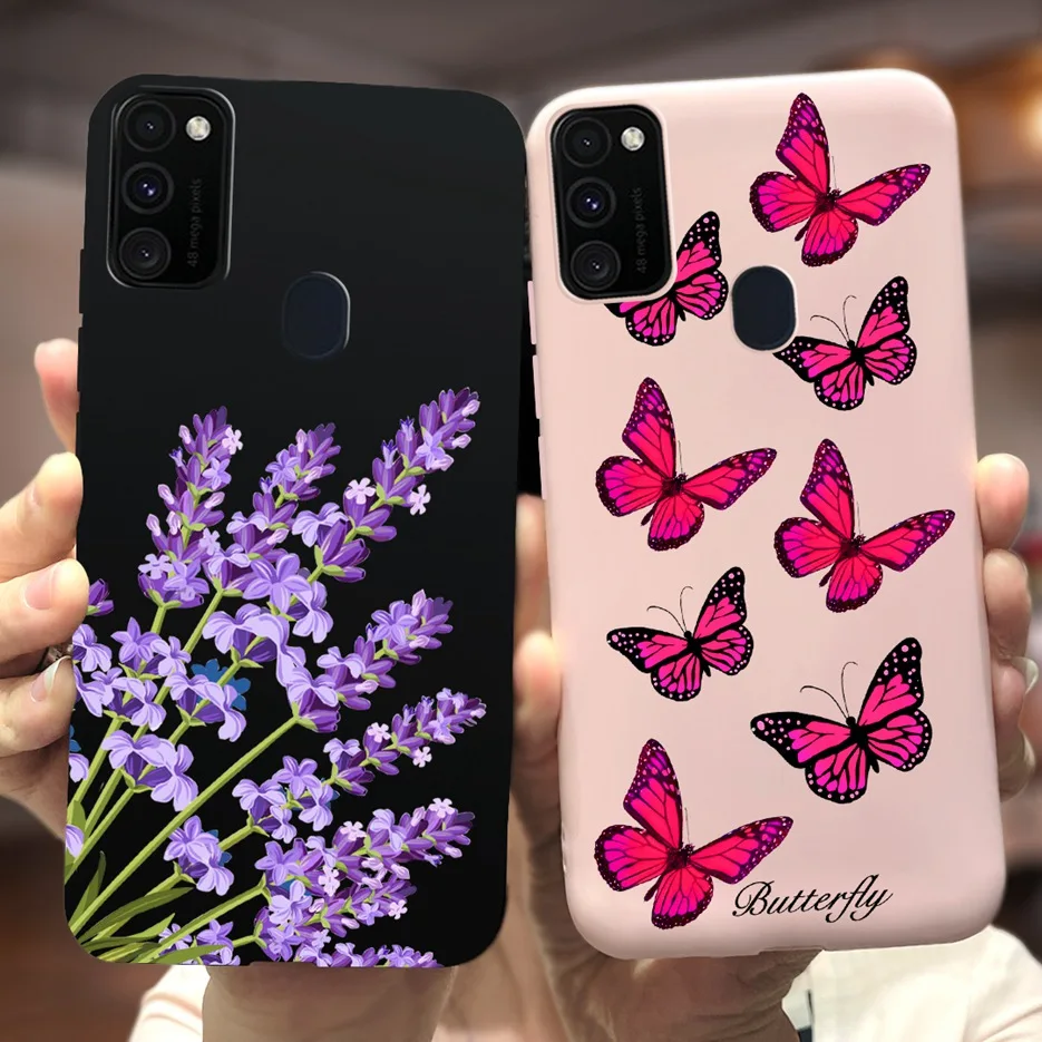 For Samsung Galaxy M30s Case Samsung M21 M31 M51 Luxury Candy Painted Cover For Samsung Galaxy M21s M30s M 21 31 51 Cases Fundas