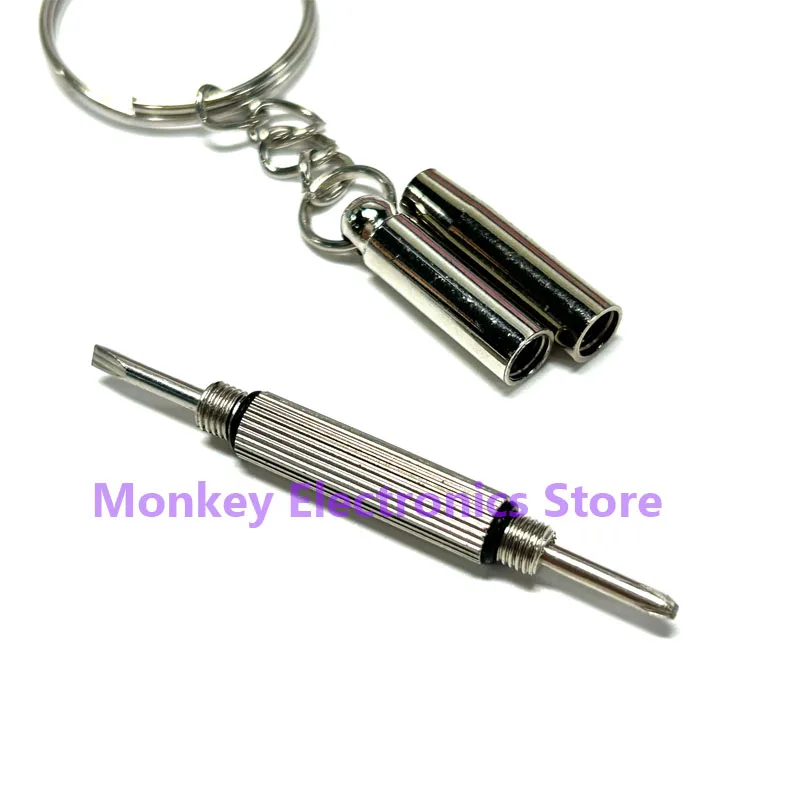 Eyeglass screwdriver multifunction screwdriver triple-use small change awl Eyeglass accessories triple-use