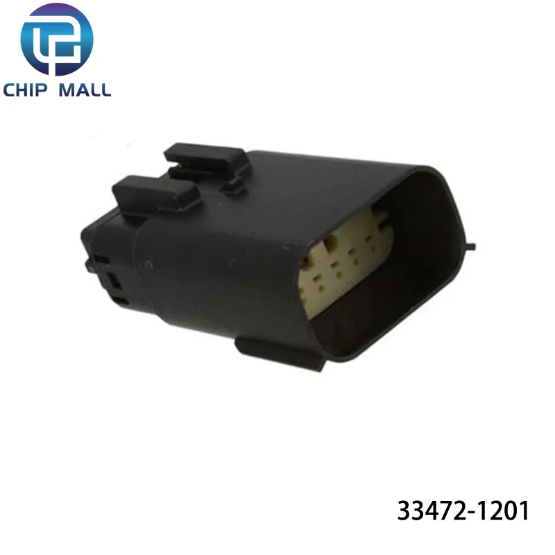 33472 (33482) -1201 For Automotive Plug Connectors 12P Male/female Butt Pitch 3.5mm Terminal 12PIN New From Stock