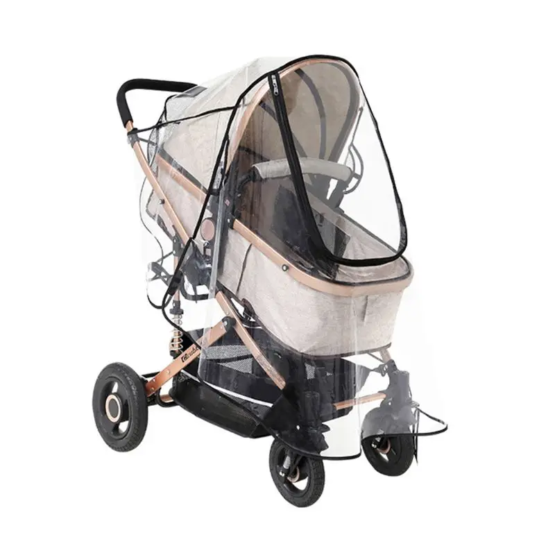 Windproof Rain Cover Dust-proof Baby Strollers Pushchairs Accessories