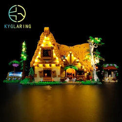 Kyglaring Led Lighting Set DIY Toys For 43242 Snow White and the Seven Dwarfs' Cottage Building Blocks(NO Model)