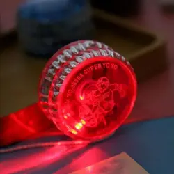 1Pcs Classic Mini LED Flashing Yoyo Ball Toys Creative Fashion Children Entertainment Brain Game Sports Toy For Kids Gift