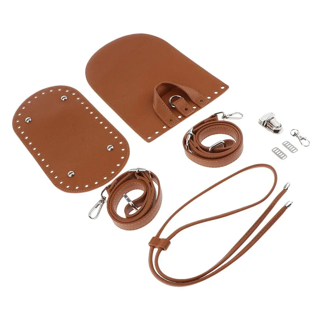 PU Leather Craft Coin Purse Making Set DIY Bag Materials Kit Leathercraft Pattern for Beginner Sewing