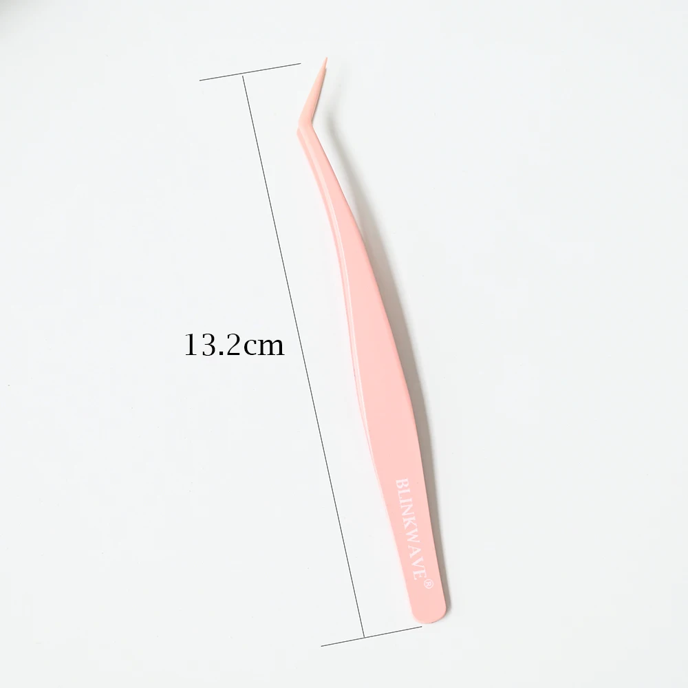 接着剤不要のまつげクラスター ピンセット グリーン/ピンク 粘着防止アプリケーター つけまつげ ピンセット 接着剤不要のまつげツール