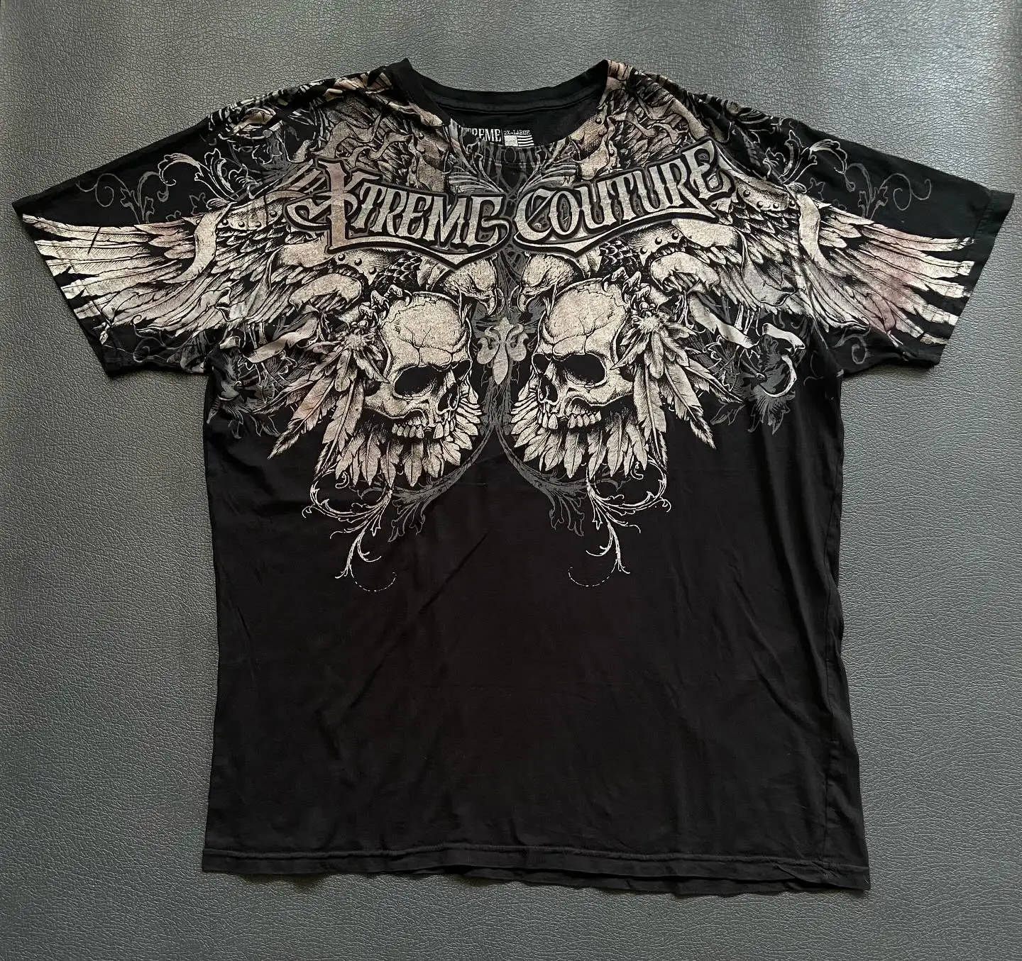 2000s affliction Graphic T-Shirt Mens Large Grunge Wings New Fashion Style Old Money Couple Tops Pure Cotton Brand-new Shirt