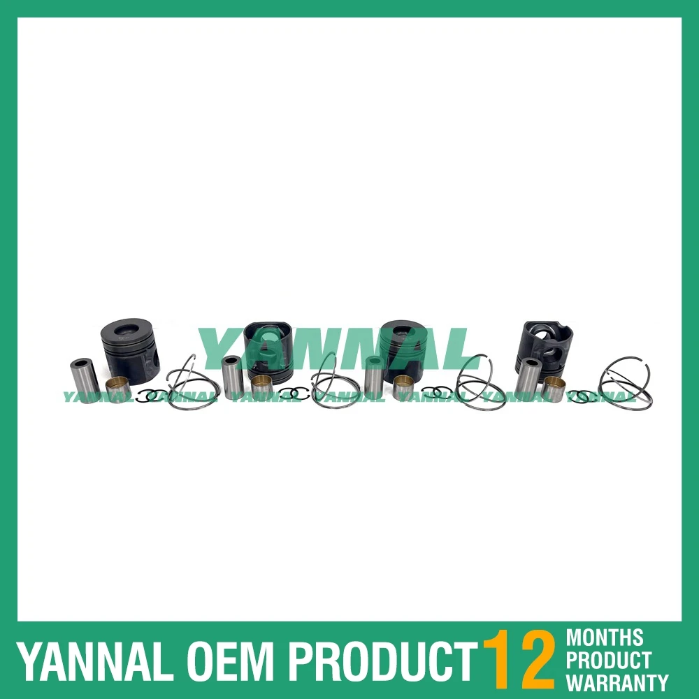 

Поршень JCB444 с кольцами для деталей двигателя JCB