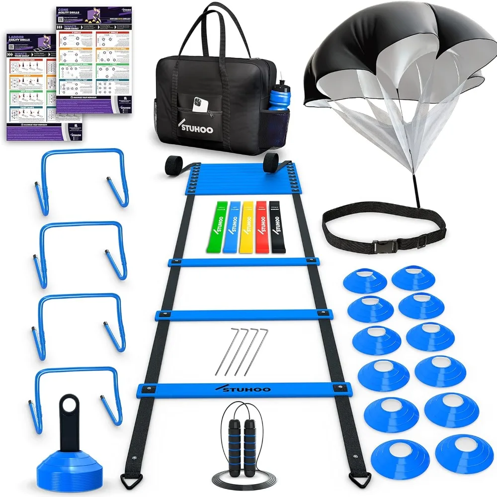 

Agility Training Equipment Set Soccer Training Equipment, Agility Ladder Speed Training Equipment