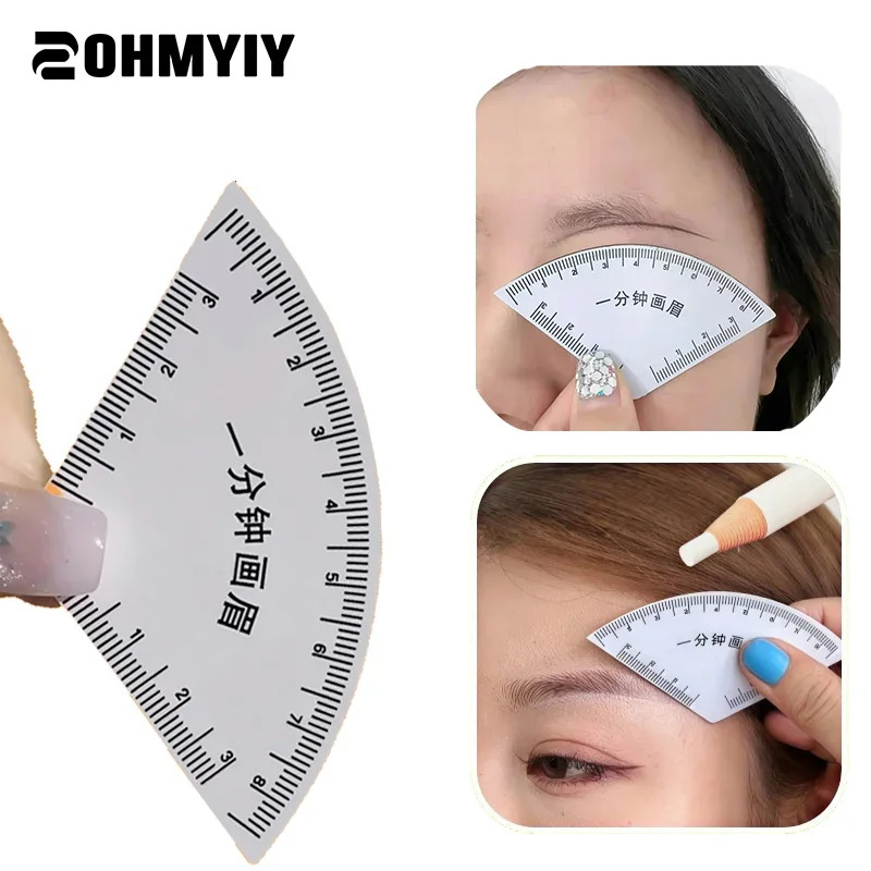 

4-10pc Fast Drawing Eyebrow Desgin Ruler Microblading Mappingtool Shaping Permanent Makeup Drawe Guide Ruler Tattoo Supply Reuse