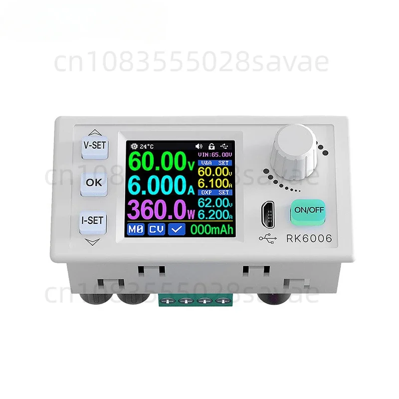 

Digital display adjustable DC regulated power supply 60V RK6006 USB interface Bluetooth 6A constant voltage constant current