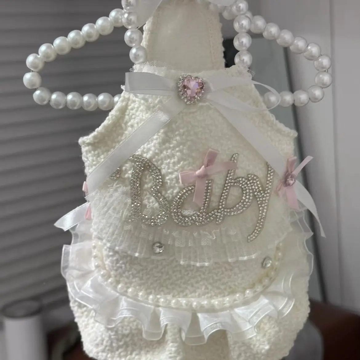 Princess Style Camisole Dress Pet Dog Clothes Lace Sweet Clothing Dogs Super Small Cute Chihuahua Print Summer Girl Mascotas