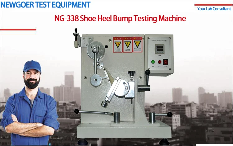 NG-338 Shoes Heel Continuous Impact Tester Shoes Heel Impact Fatigue Test Machine