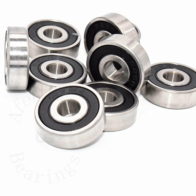 Bearing 10 Pieces 626RS 6*19*6(mm) chrome steel rubber Sealed High speed Mechanical equipment parts