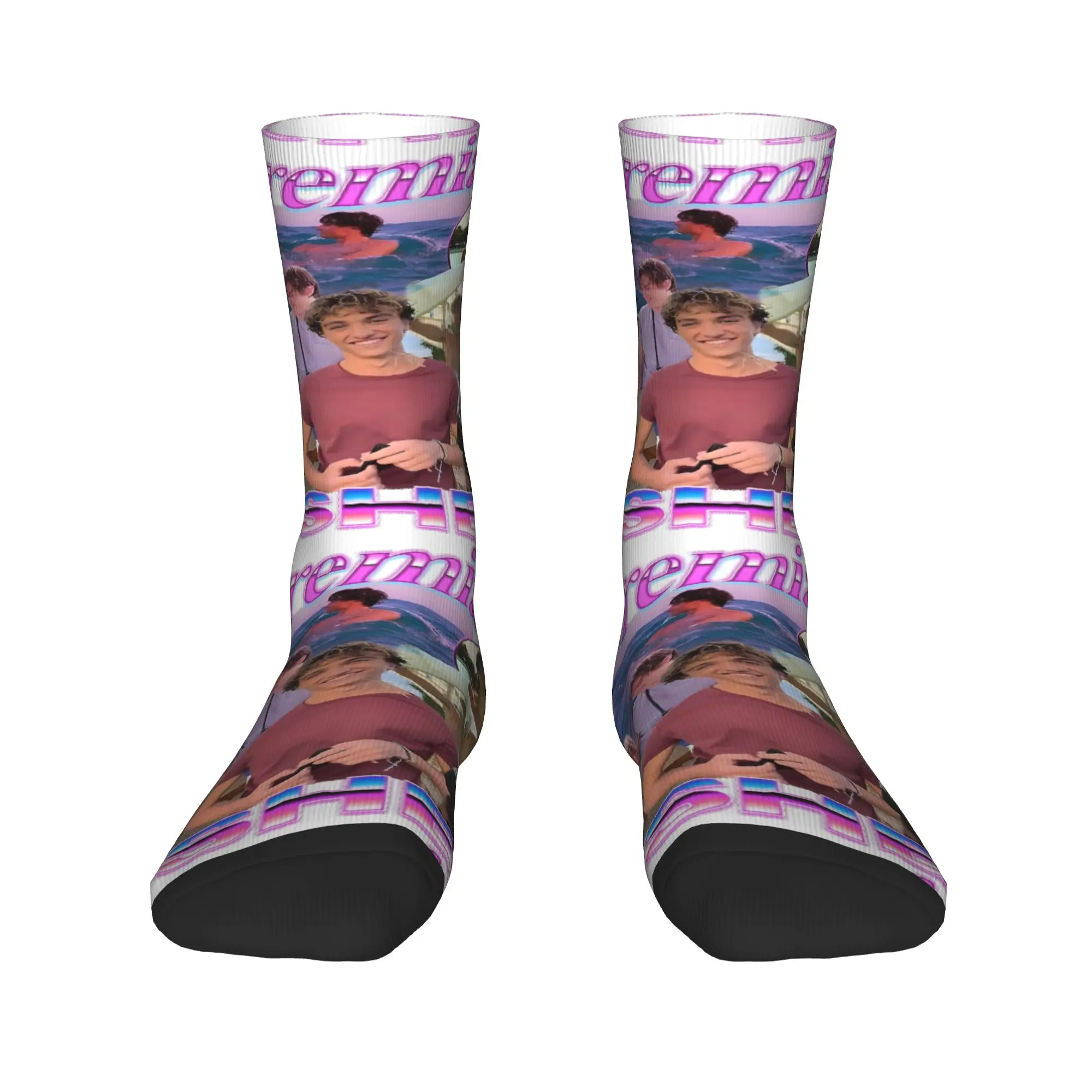 جوارب Cousins Beach Team Conrad الصيفية التي تحولت إلى جوارب جميلة مطبوعة جوارب كورية للبالغين والرجال جوارب رياضية ناعمة #2