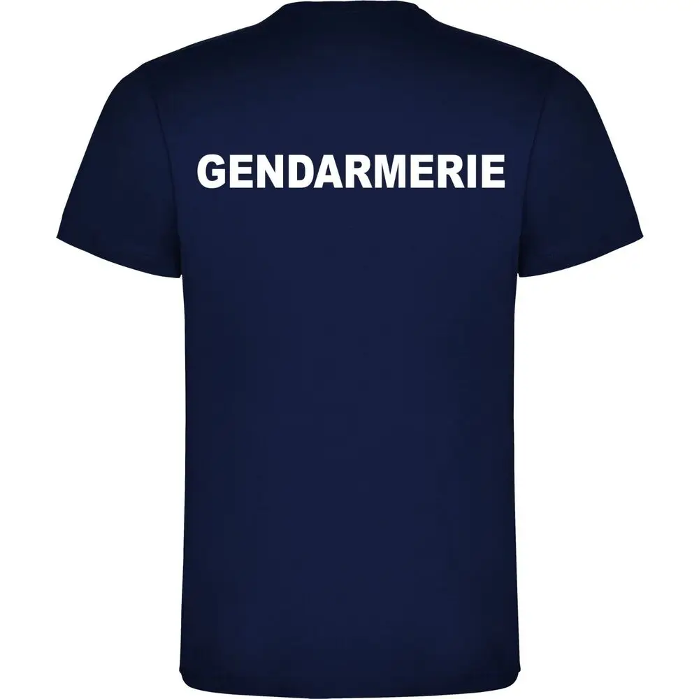 French Gendarmerie Mountain Unit T-Shirt Short Sleeve Casual 100% Cotton O-Neck Summer Mens T-shirt Size S-3XL