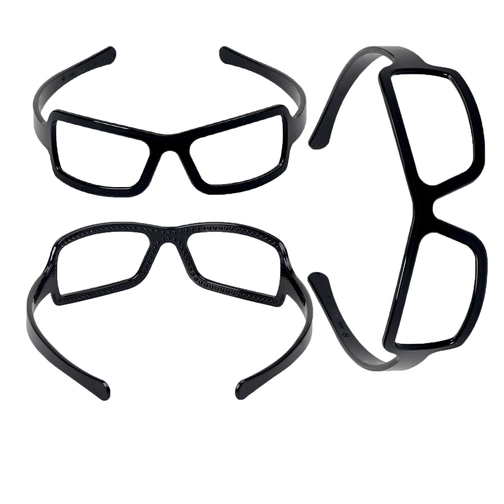 Sunglasses Frame Shape Hair Hoop Glasses Hairband for Women Girl Fixed Headband Hair Ornament Fashion Hair Accessories Jewelry