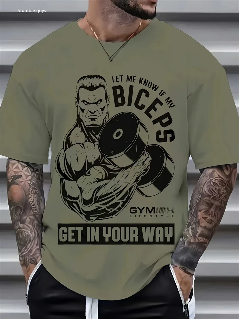 T-shirt d'été pour homme, style anime, décontracté, à manches courtes, surdimensionné, respirant, style maillot de sport, streetwear, tenues quotidiennes
