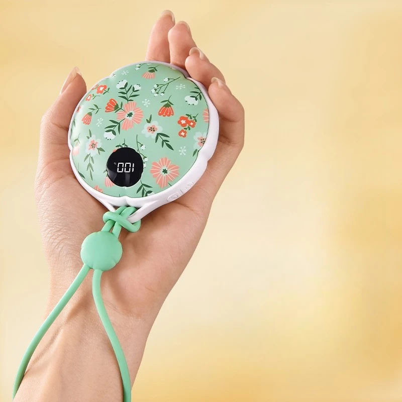 

Мини-портативная грелка для рук Eary со шнурком, 4000 мАч, USB перезаряжаемый многофункциональный ночник, зимний подарок для детей, студентов