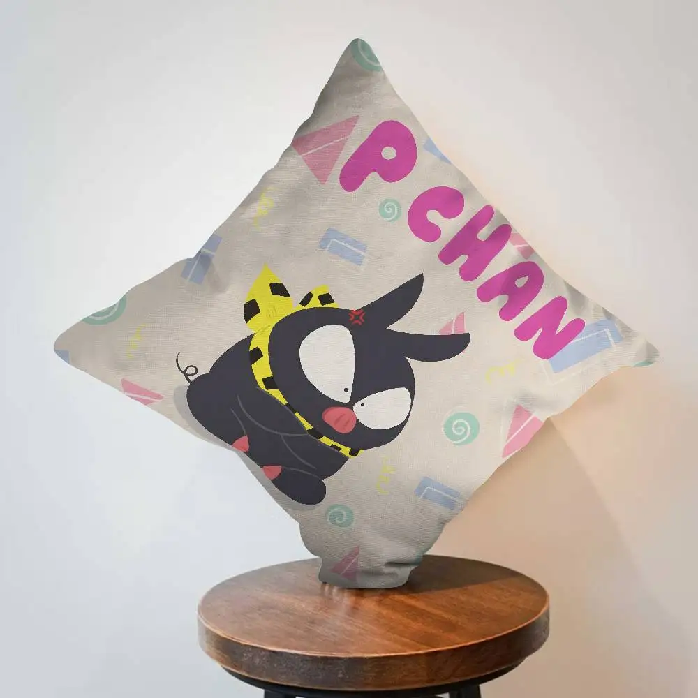 Anime Cute Ranma P Chan Ryogas pig Lucky Dragon pillow cover sofa cushion cover home room decoration children gift