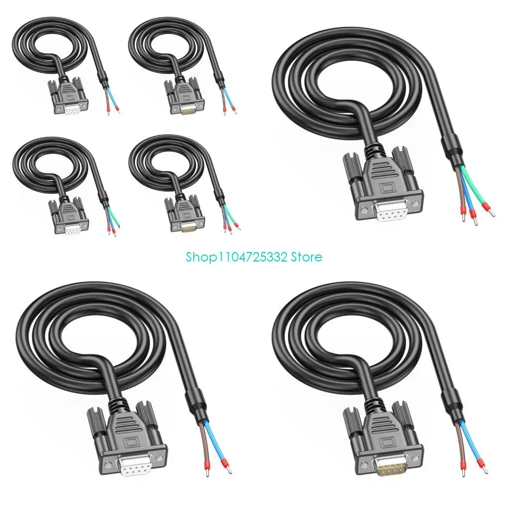 

Кабель последовательного порта P5EA Industrial RS232 DB9pin с терминальными контактами 235/38 для надежной связи и автоматизации