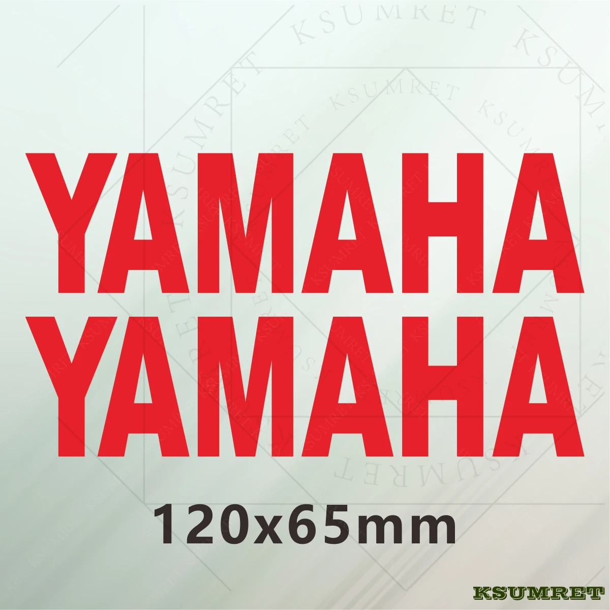 لياماها ملصق دراجة نارية ملصق الشارات #3