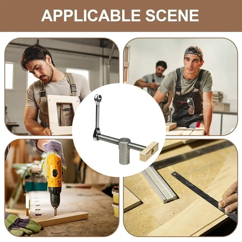 งานไม้เดสก์ท็อปคลิปปรับได้อย่างรวดเร็วคลิปยึดยึด Vise Benche Vise Benche FIXTURE เครื่องมือหนีบ