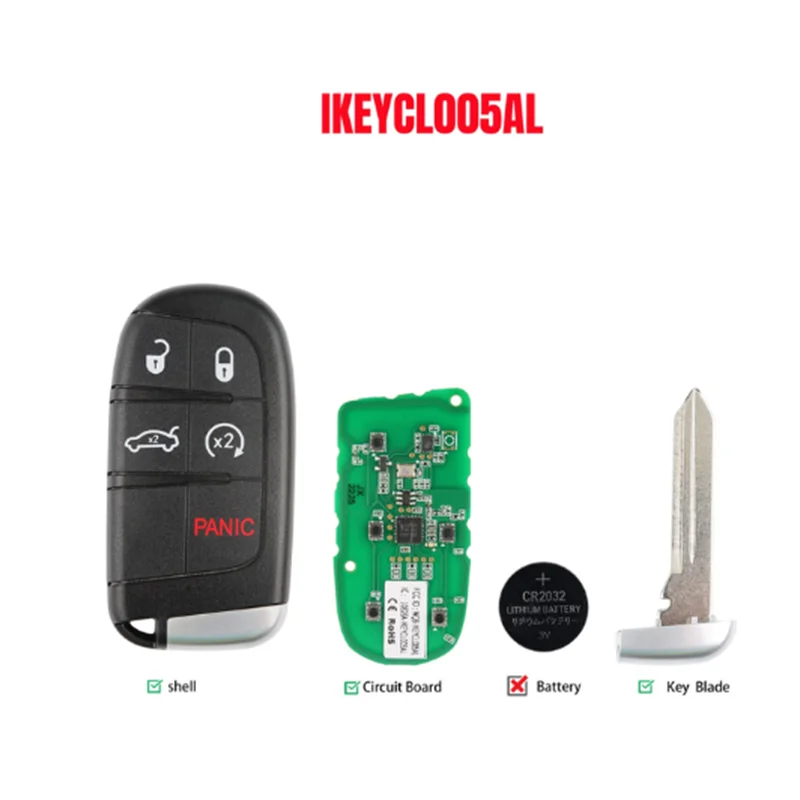 1pcs AUTEL IKEY Series Universal Multiple-models Smart Remote Car Keys for AUTEL MaxiIM KM100 for BMW/HONDA/NISSAN/Hyundai
