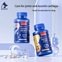 Pet nutritional supplements, care for joint chondroitin tablets, cats and dogs, universal deep-sea fish oil tablets, vitamin tab