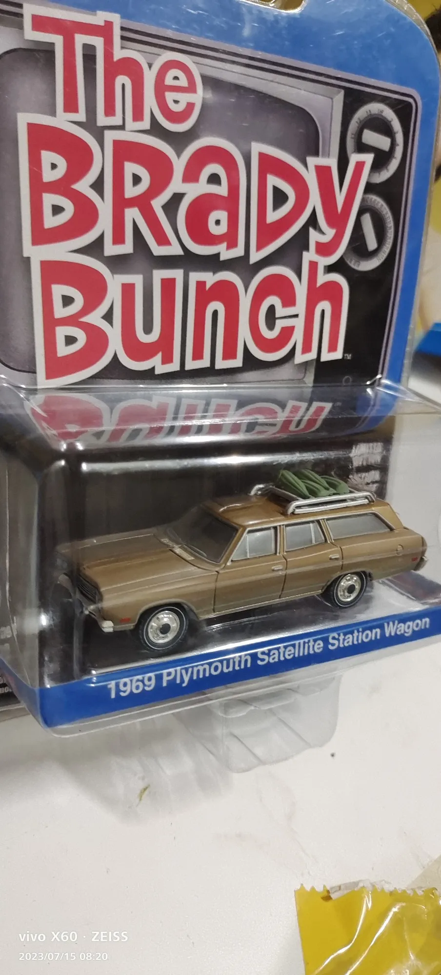 GREENLIGHT 1/64 1969 Plymouth satellite station wagon Collection of die-cast total trolley model ornaments