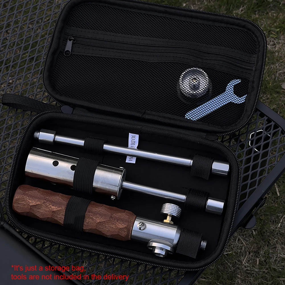 المحمولة التخييم لهب أداة حقيبة التخزين قشرة صلبة متعددة الأغراض في الهواء الطلق تخزين حقيبة حمل المضادة للتصادم للمشي شواء الصيد