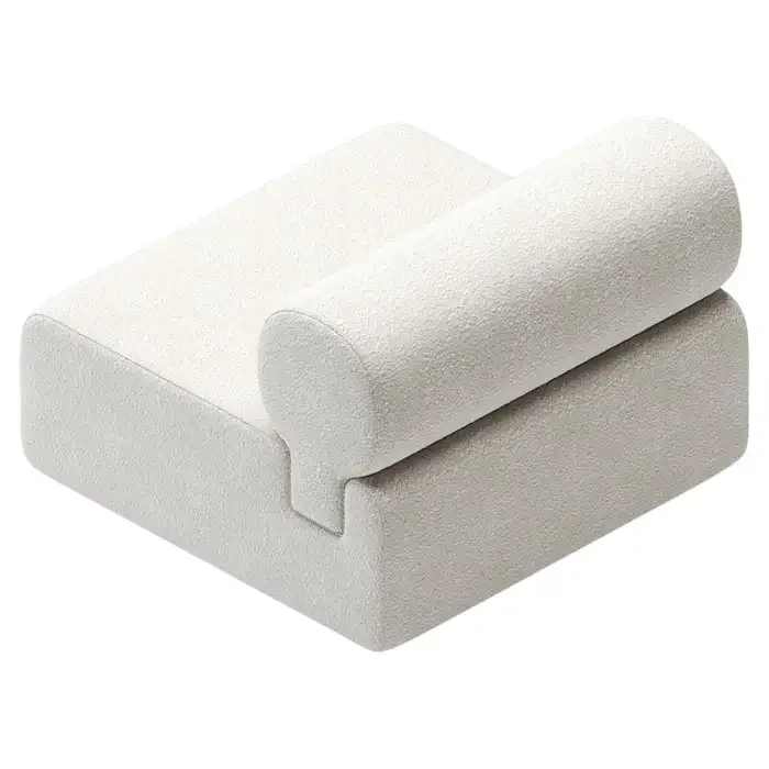 Modern Simple Customized Fabric Modular Sectional Sofa （Single sofa module, Please contact the store for customization）