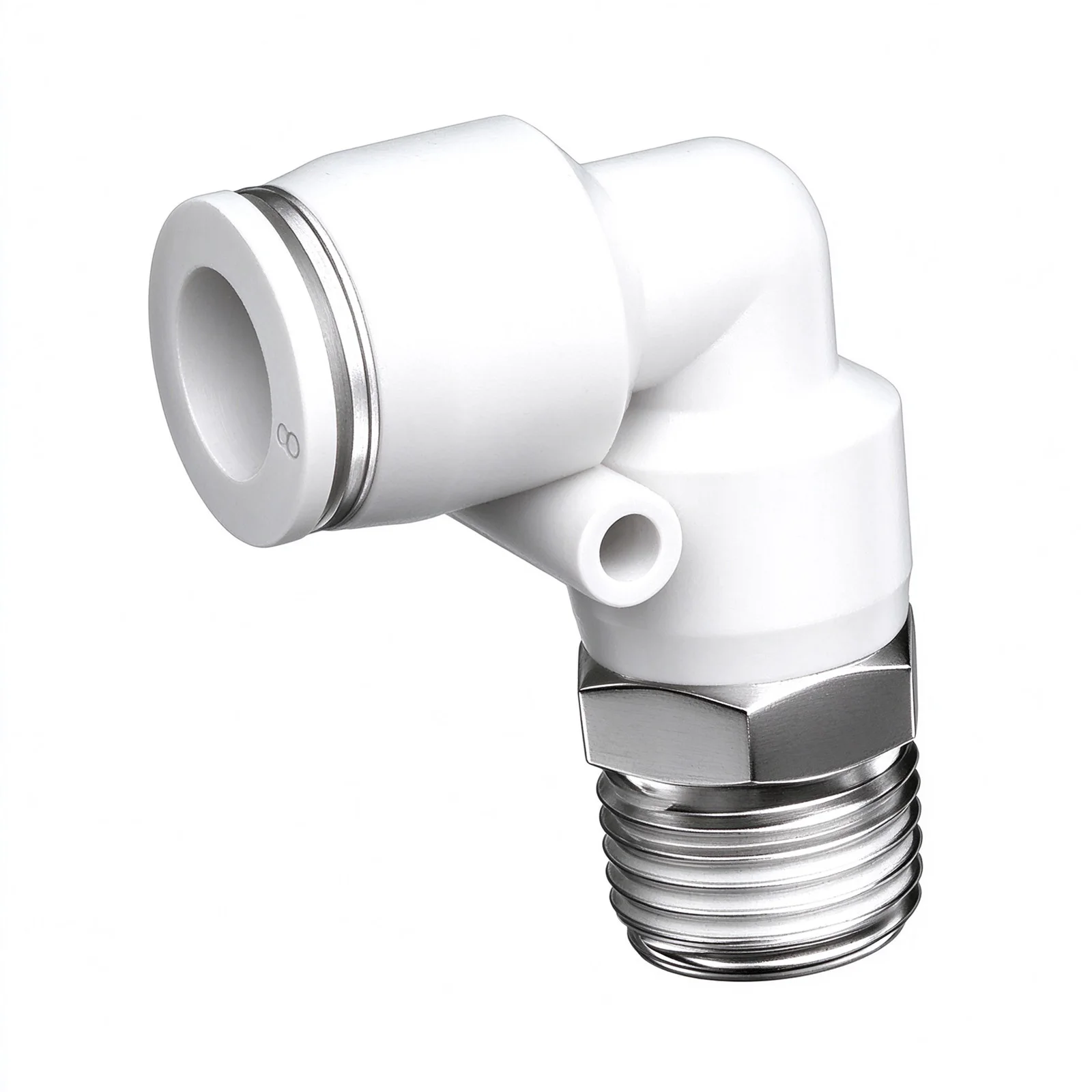 Pneumatic PL Elbow Quick Connector, 90 Degree Air Pipe Fitting, 4/6/8mm Tube Push In Quick Release Pneumatic Hose Adapter