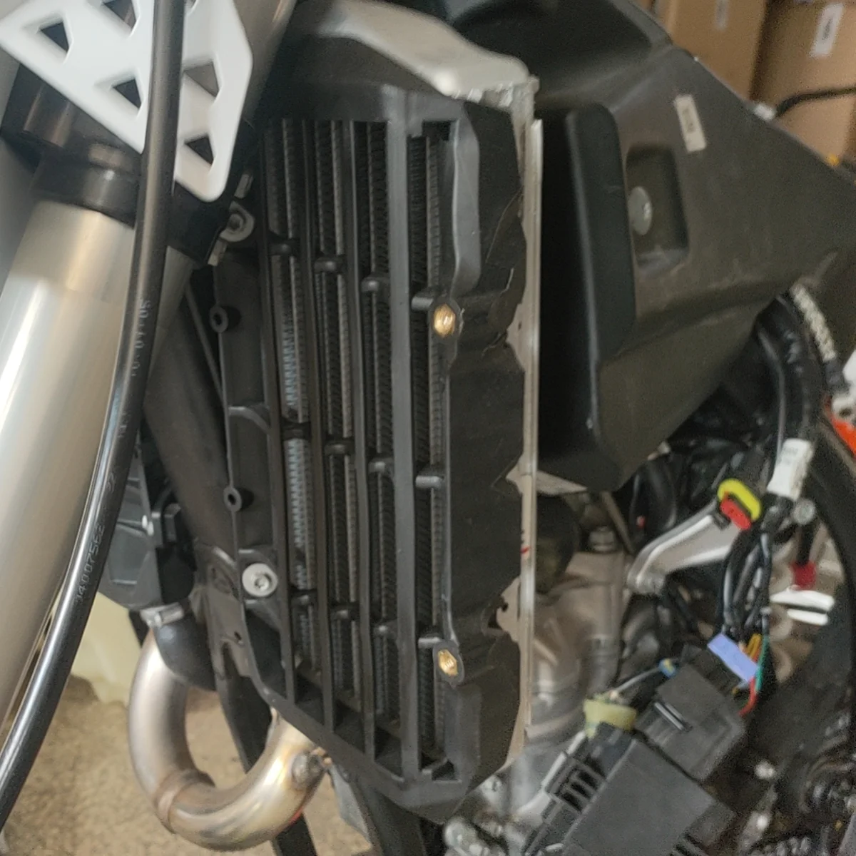 دراجة نارية البلاستيك المبرد الحرس الشواية حامي غطاء ل KTM XCF XCW XCFW XCRW EXC SX XC SXF SXS 125 150 200 250 350 450 525