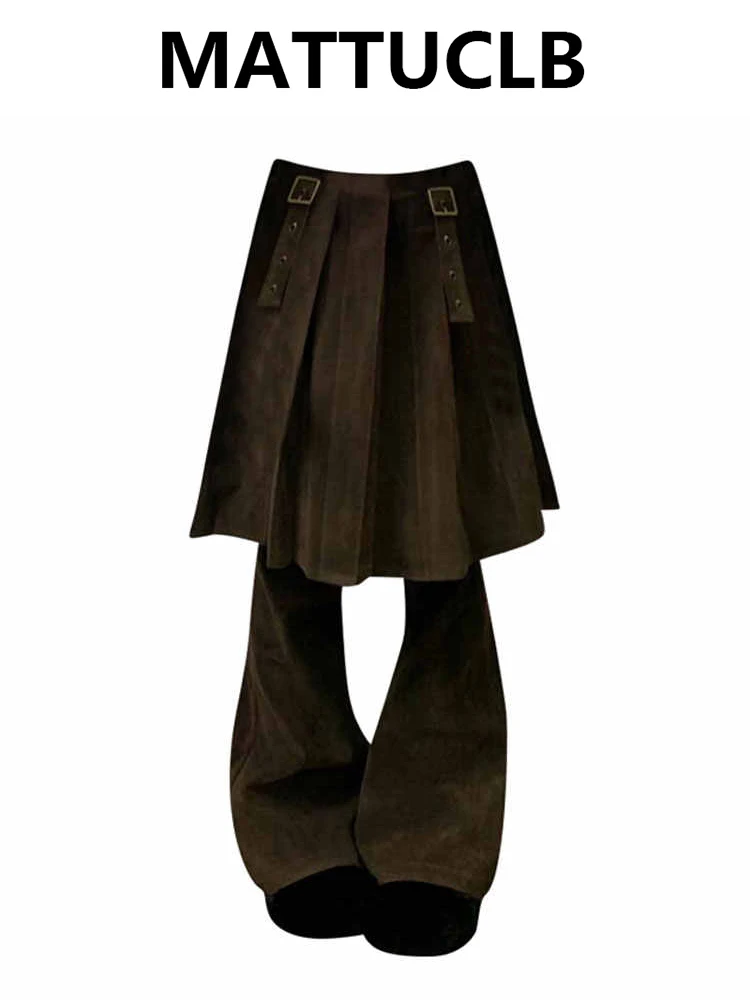 

Women Design Patchwork Goblin Core Harajuku Y2K Denim Flare Pants 2000s Kpop Bell-Bottom Long Trousers Gyaru Grunge Abi Jean