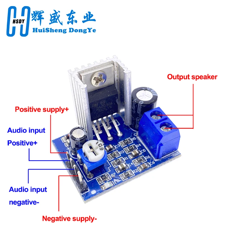 TDA2030A Module 6V 9V 12V Single Power Supply Audio TDA2030 Amplifier DIY Digital Circuit Board