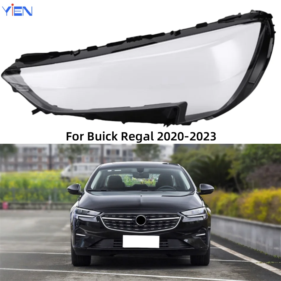 

For Buick Regal 2020 2021 2022 2023 Car Products Front Lamp Cover Glass Lamp Shell Car Front Headlight Lens Cover Lights Shell