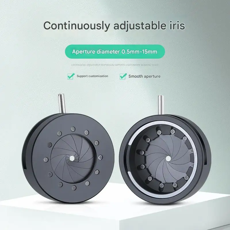 

Iris Module Integrated Iris Adjustable Iris Manual Iris Condenser Zoom 0.5-15MM