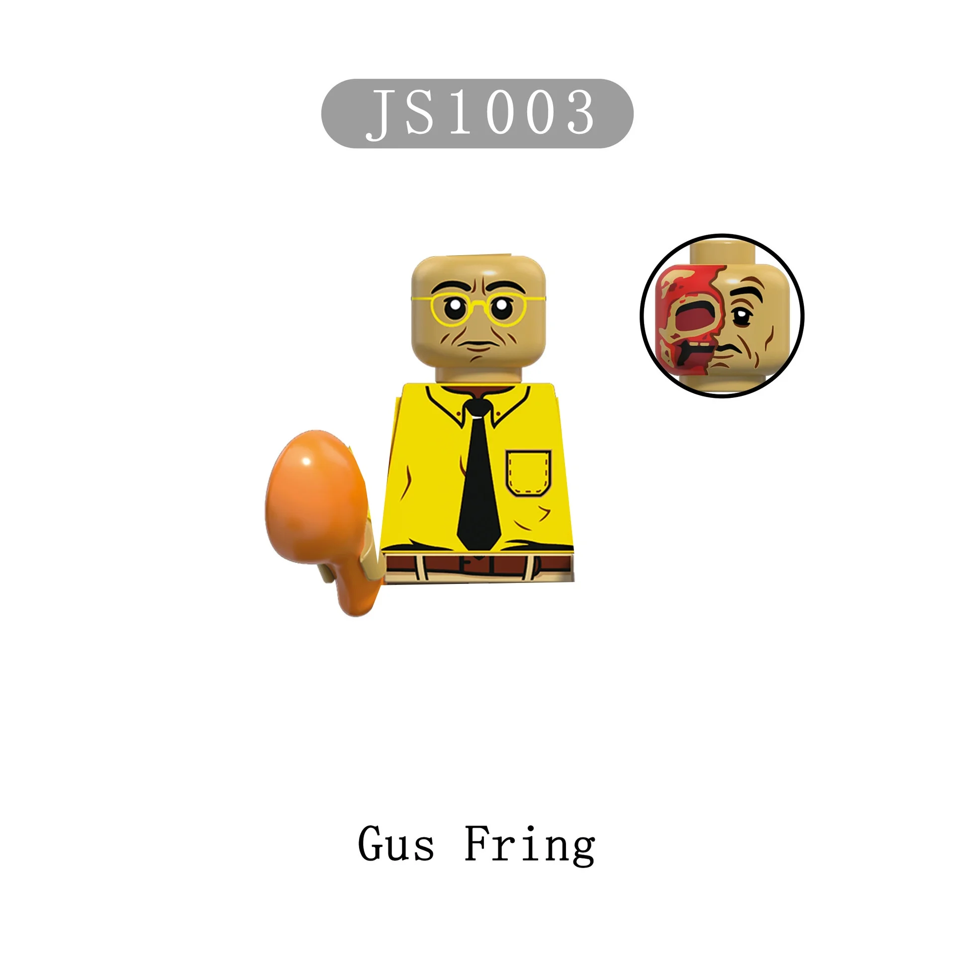 Film BreakBad Mini poupée figurine Heisenberg Walter White Gus Fring Saul Goodman Mike Ehrmantraut bloc de construction jouet pour les enfants