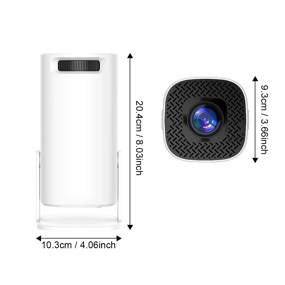 

SYTA 2024 Portable Home Theater P30 Projector White Color 150 ANSI lumen Proyector Android 11 Lcd Smart Projector