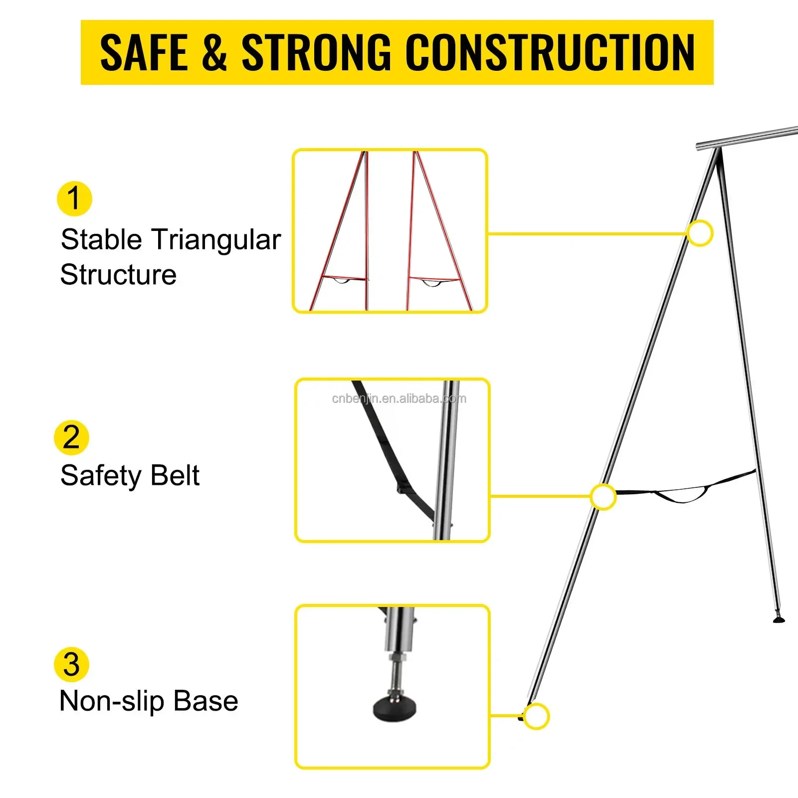 Newly Upgraded Yoga Hammock Rack Adjustable Height Hammock Drill Yoga Rack With Hammock